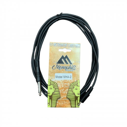 Cable MEMPHIS De 1/4 Mono-3.5mm Stereo 3 Metros