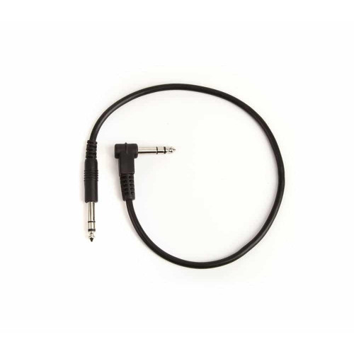 Cable Strymon 1/4 TRS macho recto a 1/4 TRS macho angulado largo de 1.5