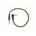Cable Strymon 1/4 TRS macho recto a 1/4 TRS macho angulado largo de 1.5