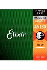 Cuerda Bajo Electrico 14202 Elixir 5 Strings (.045-.130) 14202