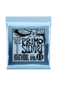 CUERDA ERNIE BALL 2212 PRIMO SLINKY NICKEL WOUND GUITARRA ELCTRICA - CALIBRE 9.5-44