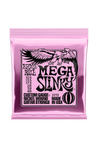 CUERDA ERNIE BALL 2213 MEGA SLINKY NICKEL WOUND GUITARRA ELCTRICA - CALIBRE 10.5-48