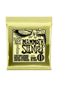 CUERDA ERNIE BALL EB2214 - Set De Cuerdas MAMMOTH SLINKY 12-62 Electrica