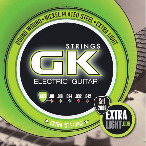 CUERDA GK 2009 EXTRA LIGHT  -  Guitarra Electrica 9-42
