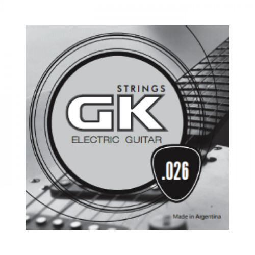 CUERDA GK 2010/4 PARA GUITARRA ELECTRICA .26 UNIDAD