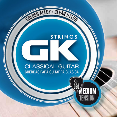 CUERDA GK CMA-GK960  tension medio Guitarra Clasica plateadas