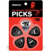 D'Addario JSCD-01 Joe Satriani Chrome Dome Guitar Picks