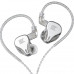 IN EAR KZ Monitor personal audífonos KZ DQ6 color plateado