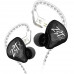 IN EAR KZ Monitor personal audífonos KZ ZST X color negro