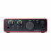 Interfaz Focusrite Scarlett Solo 4ta Generación Interfaz de Audio USB