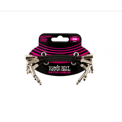 INTERPEDAL ERNIE BALL 6220 Interpedal 3PACK Angulado  Angulado Flat Ribbon 3