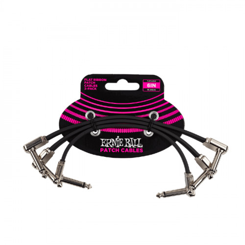 INTERPEDAL ERNIE BALL 6221 Interpedal 3PACK Angulado  Angulado Flat Ribbon 6