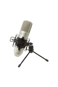 Microfono Condensador Tascam TM-80 con accesorios