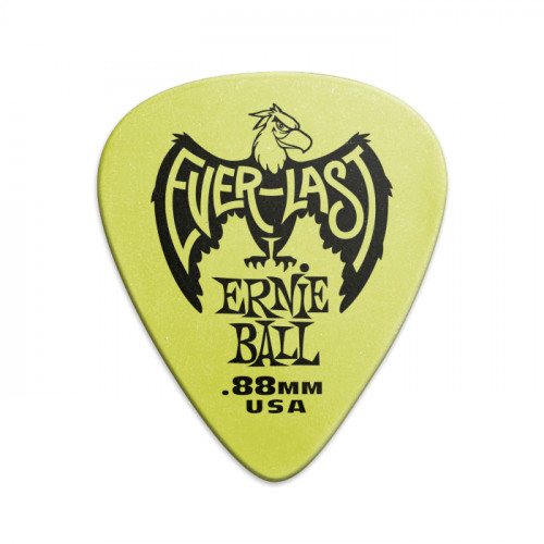 PUA ERNIE BALL 9191  PA .88MM VERDE EVERLAST