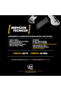 SERVICIO GM Calibracion y Mantenimiento Guitarra Electrica o Bajo Electrico