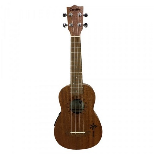 UKELELE CARIBE ELECTRO ACUSTICO NATURAL C/ FUNDA