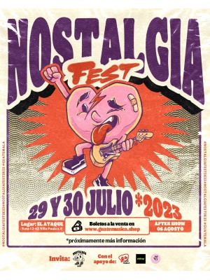 Entrada - NOSTALGIA FEST - FASE 1 - 3 DÍAS
