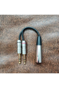 Cable en Y XLR hembra a plug 1/4 TRS