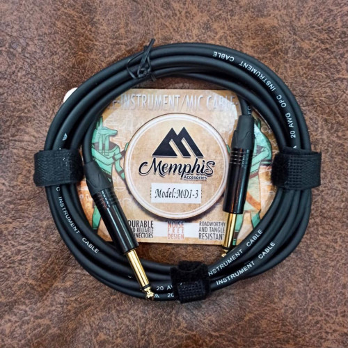 CABLE MEMPHIS MI-3 - Para Instrumento DELUXE SERIES 3 Metros