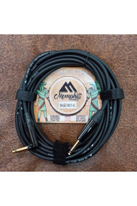 CABLE MEMPHIS MI-6L conector RA 6 m - Para Instrumento DELUXE SERIES 6 Metros