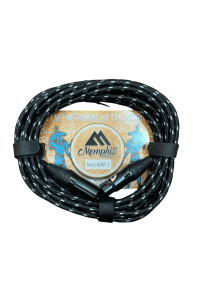 Cable MEMPHIS Para Microfono XLR-XLR Bordado HIGH SERIES 6 Metros