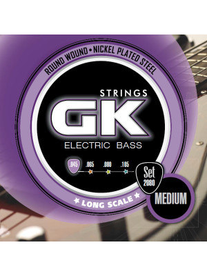 CUERDA GK CMA-GK2080 Set de cuerdas para bajo eléctrico Medium 4 cuerdas