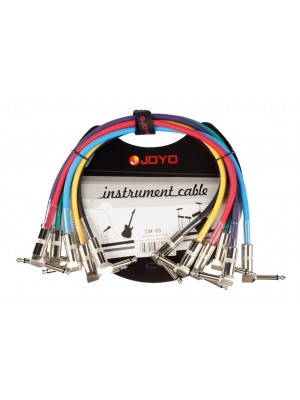 JOY-CM-05 Pack de 6 cables interpedales de 36 cm