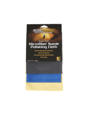Super Soft Microfiber Suede Polishing Cloth - 3 Pack