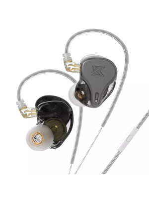 IN EAR KZ Monitor personal audífonos KZ DQ6S color negro (sin micrófono)