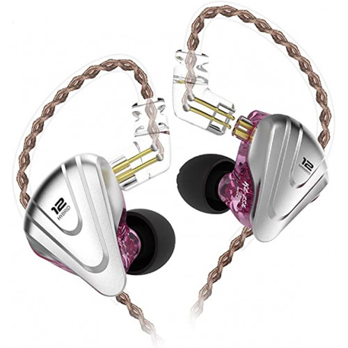 IN EAR KZ Monitor personal audífonos KZ ZSX purpura
