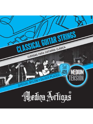 MEDINA ARTIGAS 420 - Medina Artigas Azul - Guitarra Clasica
