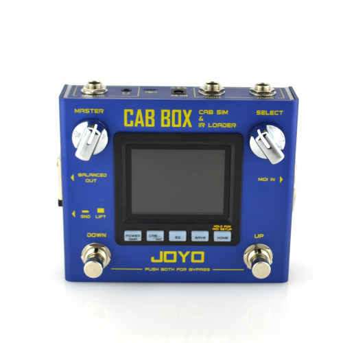 PEDAL JOYO R-08 CAB BOX emulador de gabinete y cargador de impulsos IR