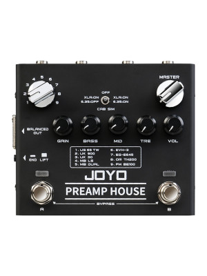 PEDAL JOYO R-15 PREAMP HOUSE simulador de amplificador de guitarra