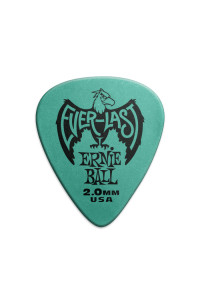 PUA ERNIE BALL 9196 PA 2.0MM VERDE AZULADO EVERLAST