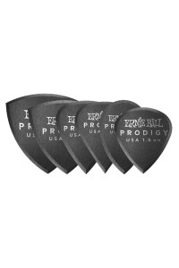 PUA ERNIE BALL P09342 1.5MM BLACK MULTIPACK PRODIGY PICKS 6-PACK