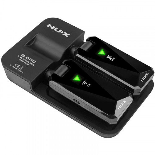 SISTEMA INALAMBRICO NUX B-5RC - Sistema Inalámbrico NUX Para Guitarras, Bajos Con Power Case